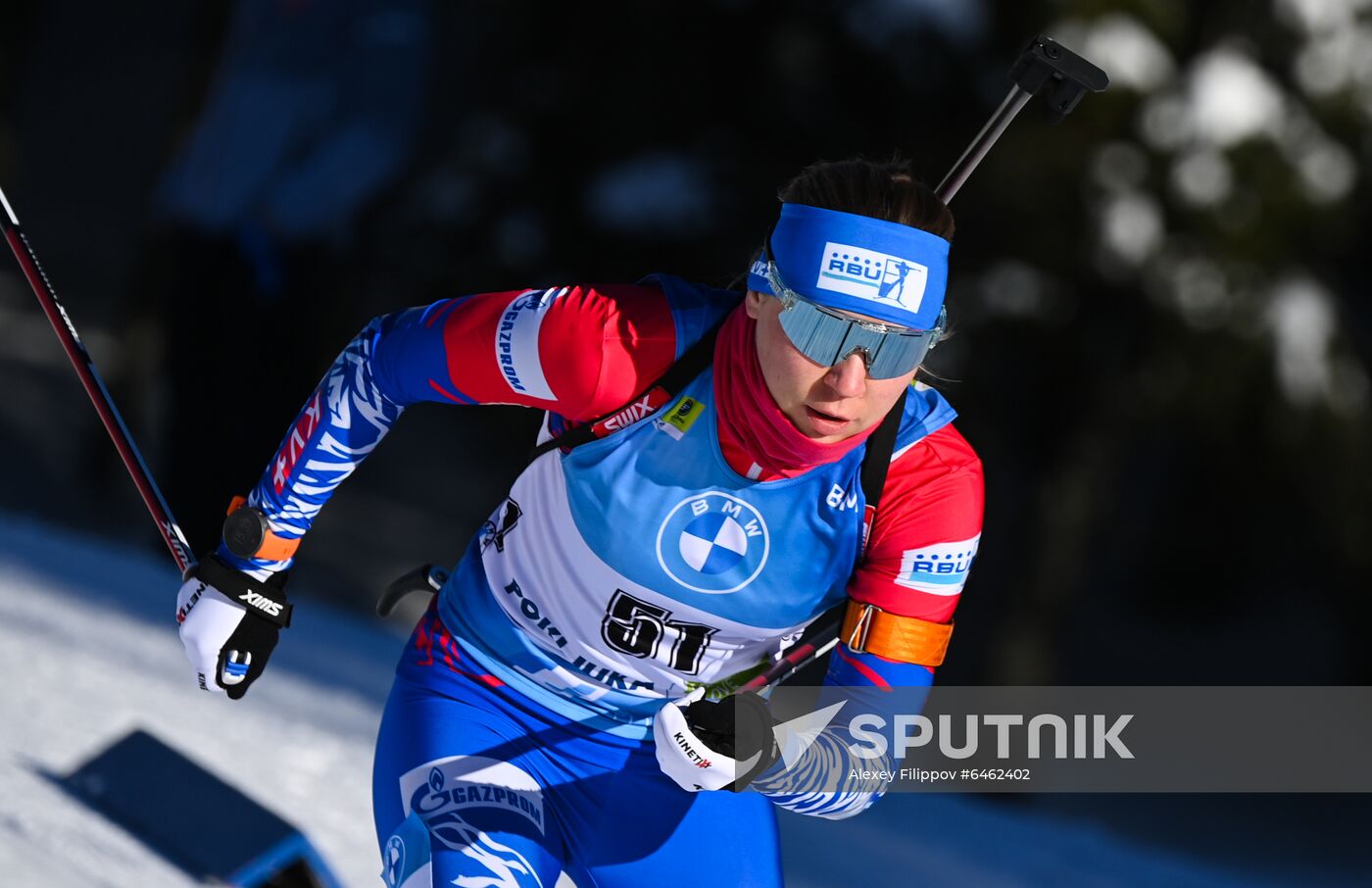 Slovenia Biathlon Worlds Women Pursuit