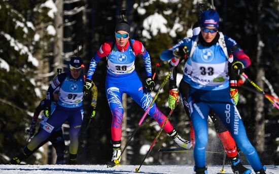 Slovenia Biathlon Worlds Women Pursuit