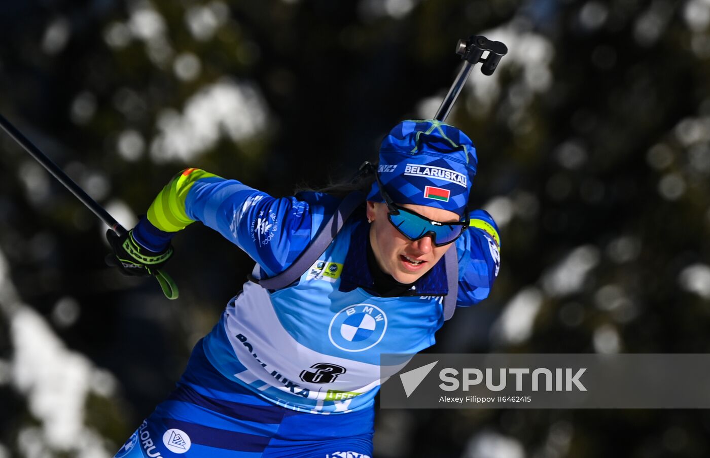 Slovenia Biathlon Worlds Women Pursuit