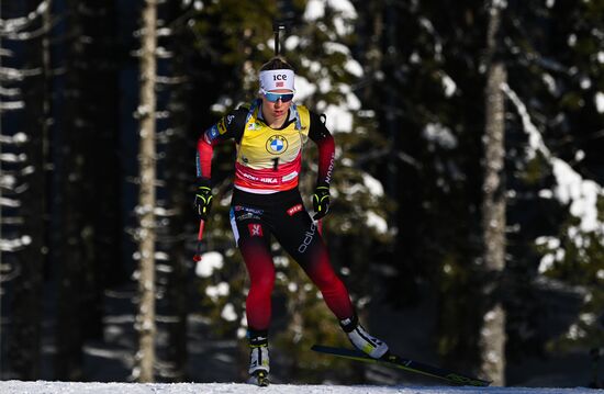 Slovenia Biathlon Worlds Women Pursuit