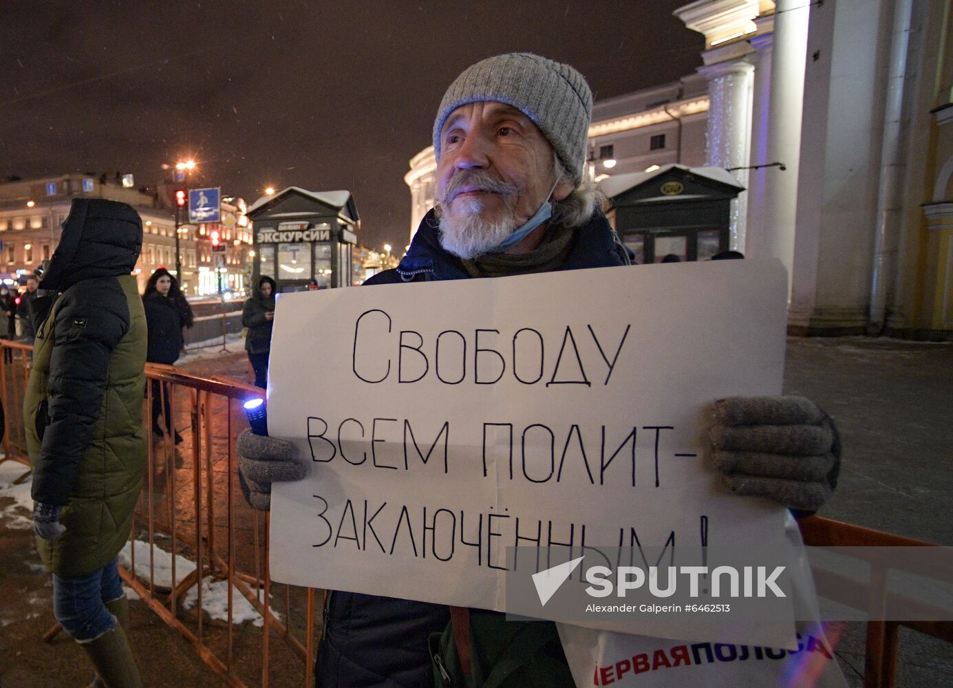 Russia Navalny Supporters Rallies