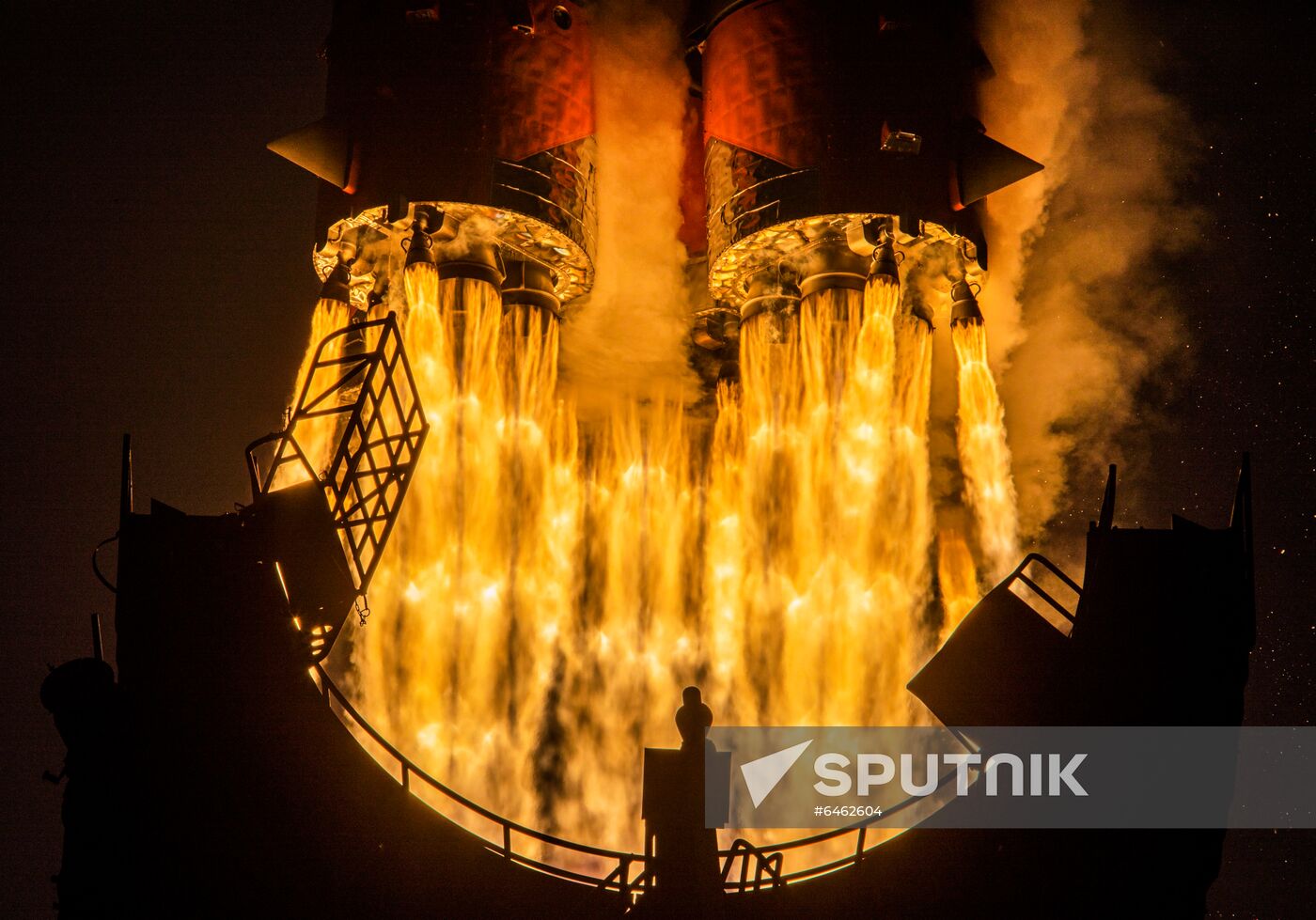 Kazakhstan Russia Space Progress Launch