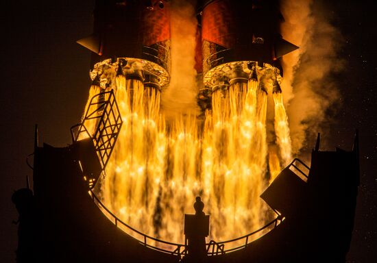 Kazakhstan Russia Space Progress Launch