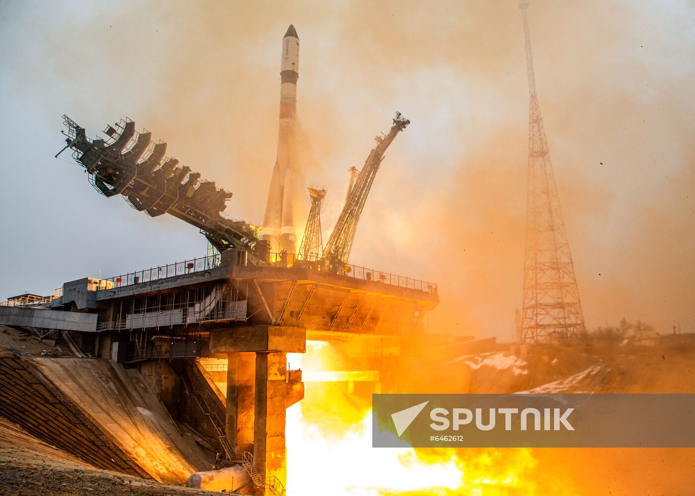 Kazakhstan Russia Space Progress Launch