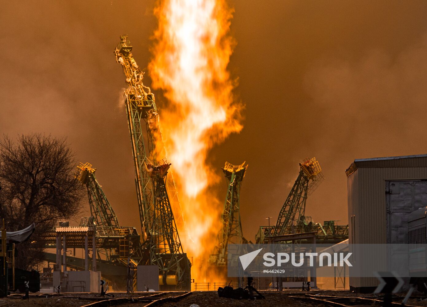 Kazakhstan Russia Space Progress Launch