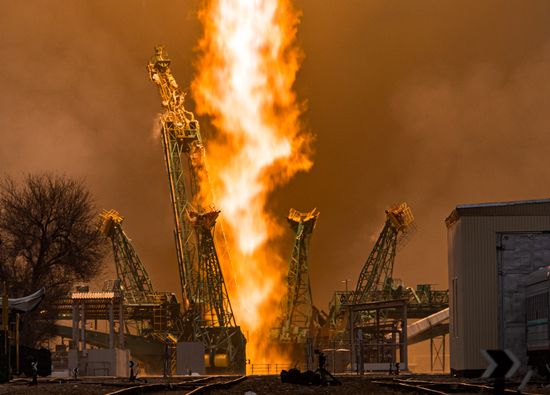 Kazakhstan Russia Space Progress Launch