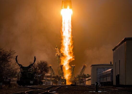 Kazakhstan Russia Space Progress Launch