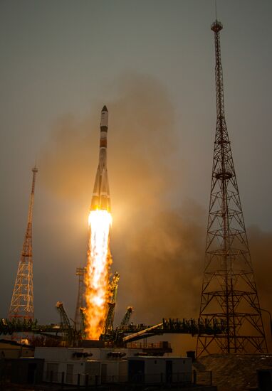 Kazakhstan Russia Space Progress Launch