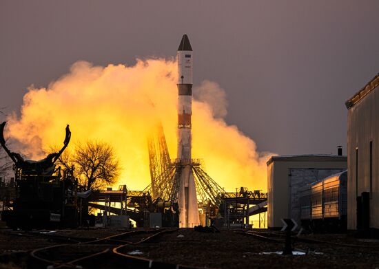 Kazakhstan Russia Space Progress Launch