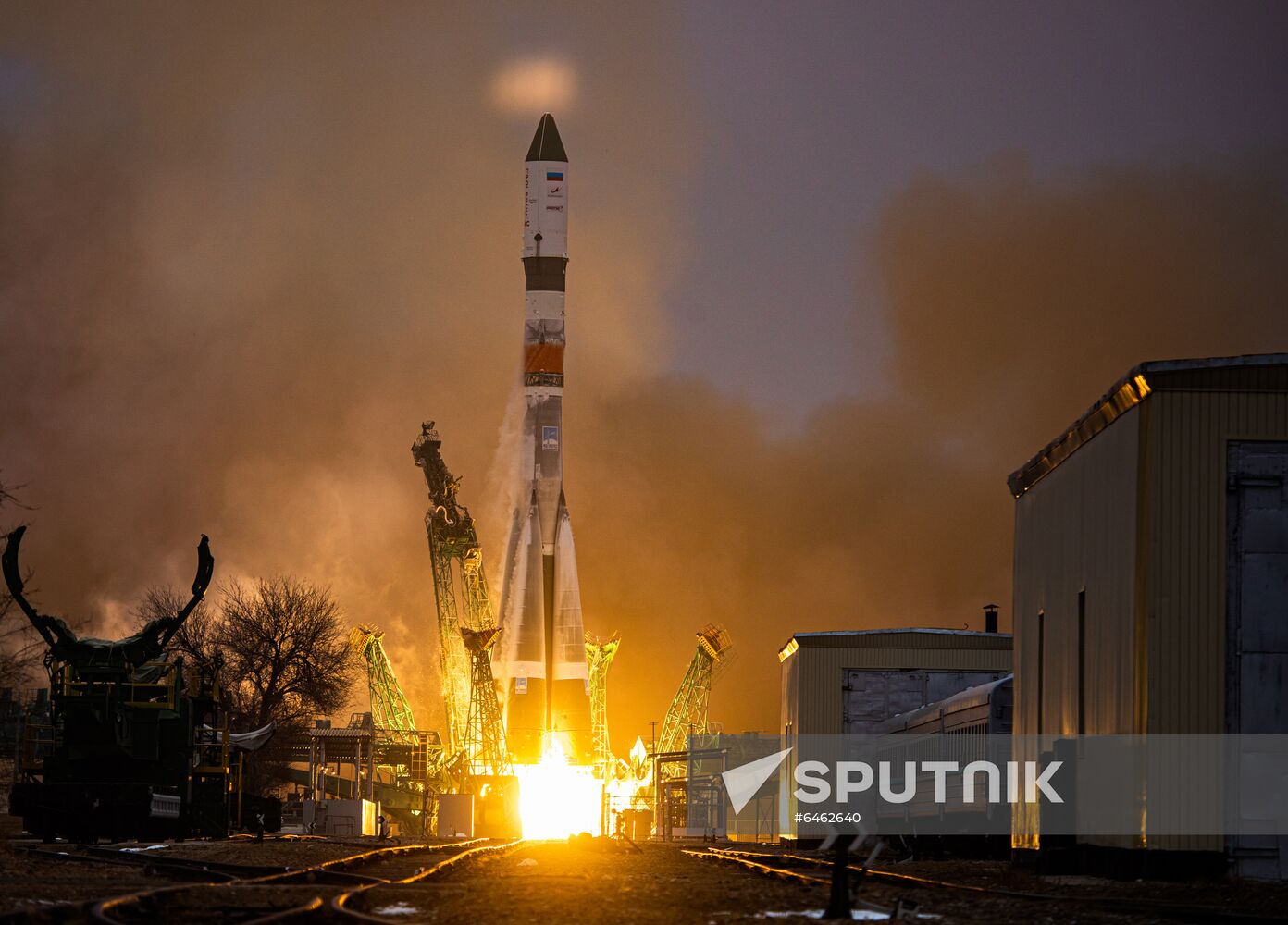 Kazakhstan Russia Space Progress Launch