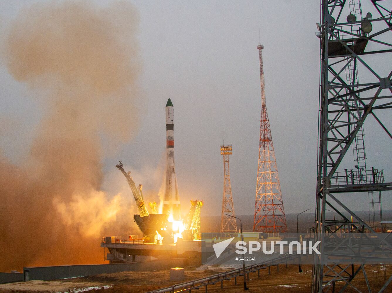 Kazakhstan Russia Space Progress Launch