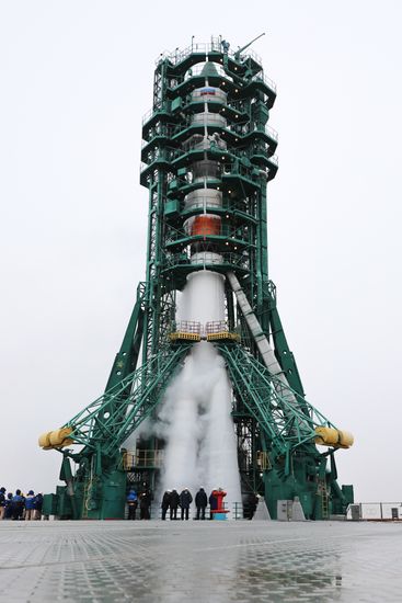 Kazakhstan Russia Space Progress Launch