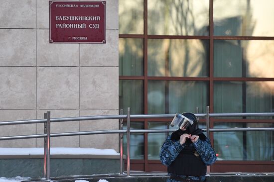 Russia Navalny Court