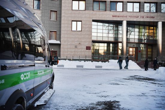Russia Navalny Court