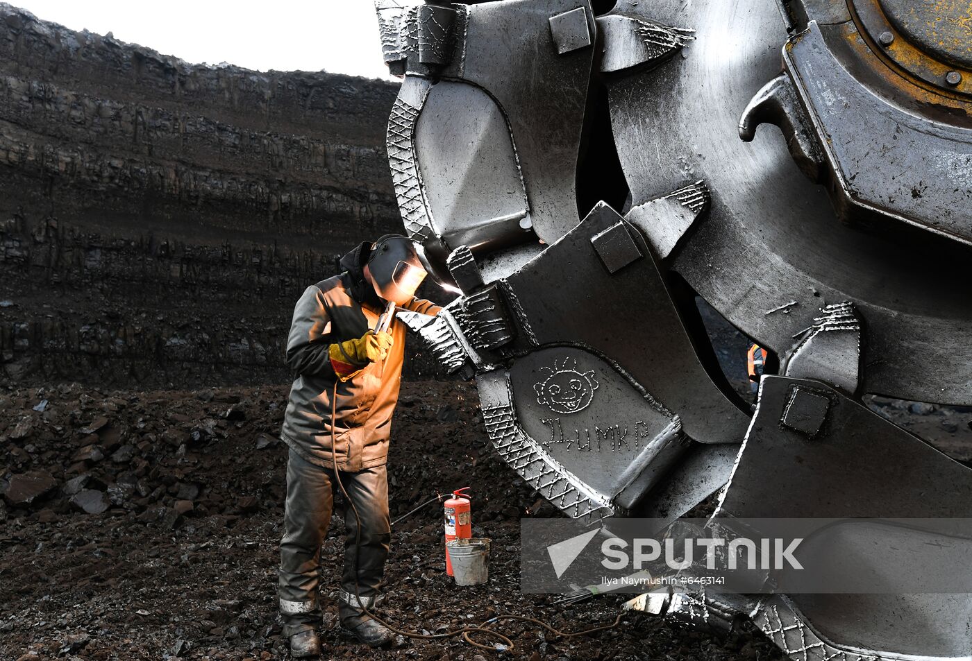 Russia Borodinsky Coal Mine