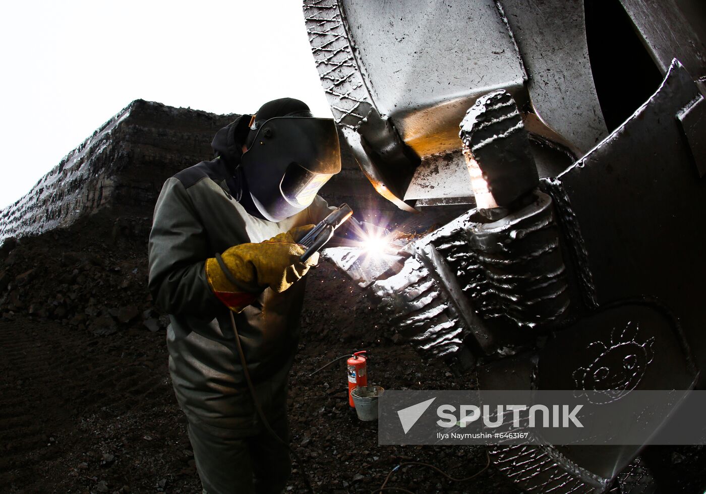 Russia Borodinsky Coal Mine