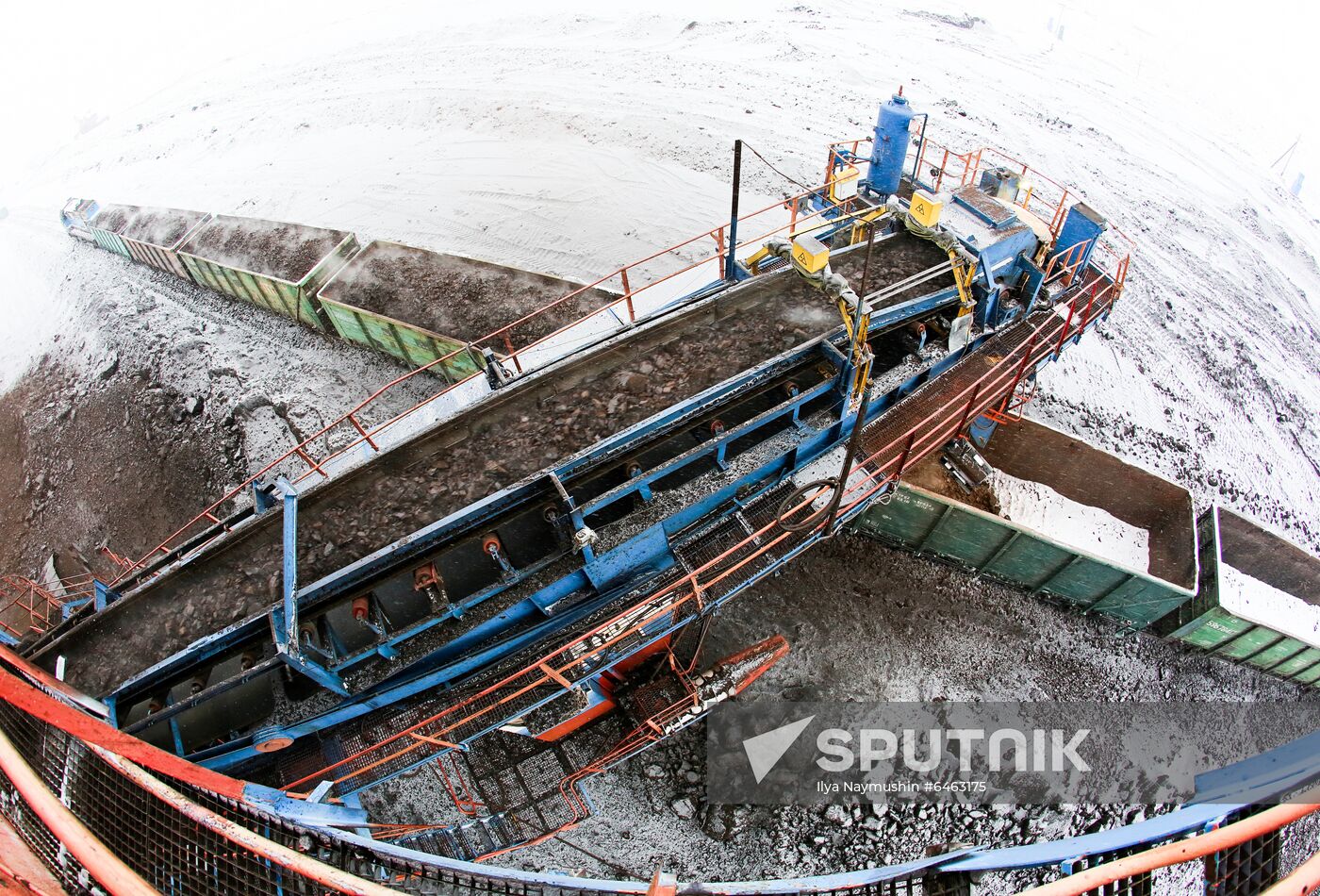 Russia Borodinsky Coal Mine