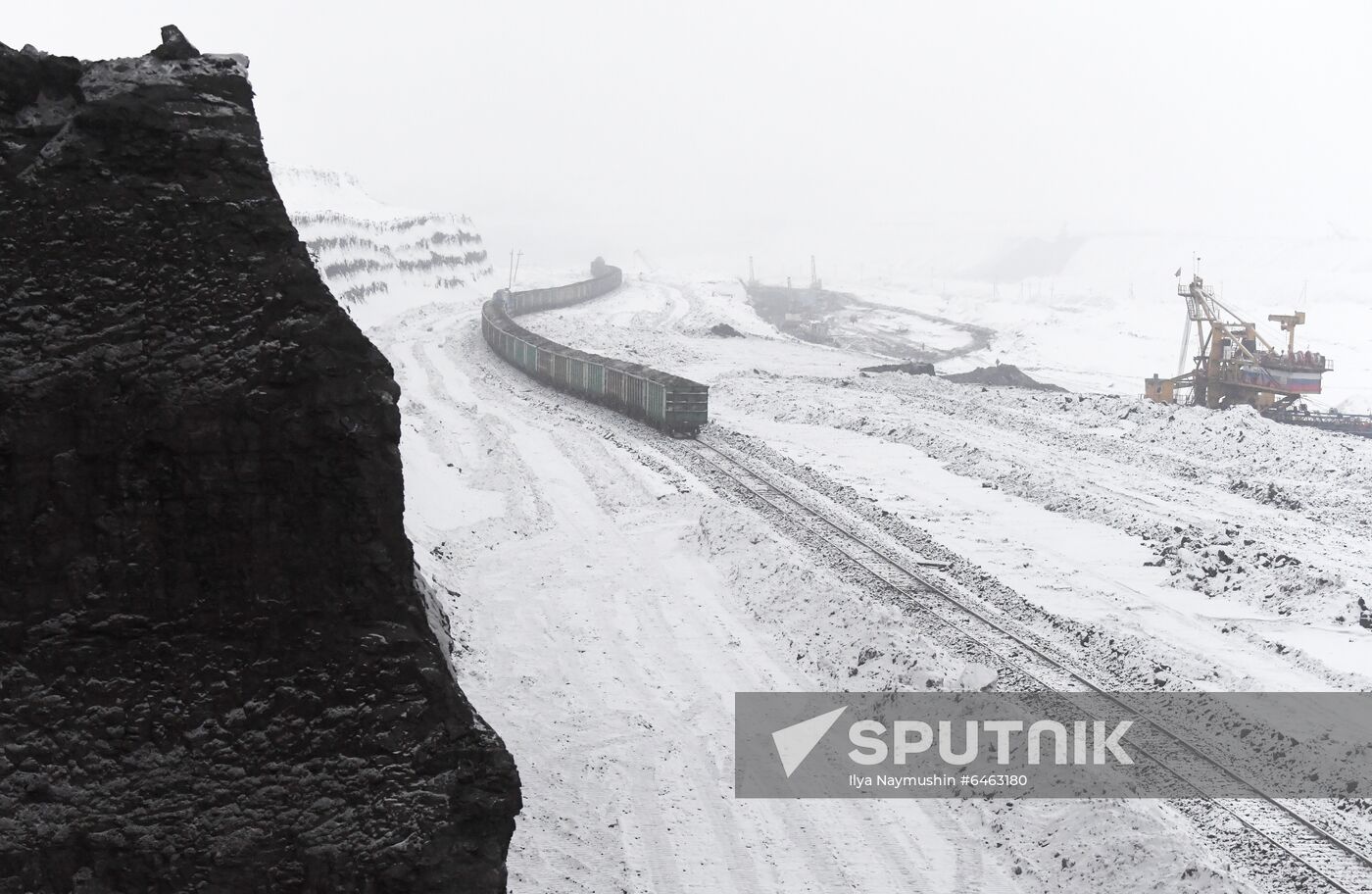 Russia Borodinsky Coal Mine