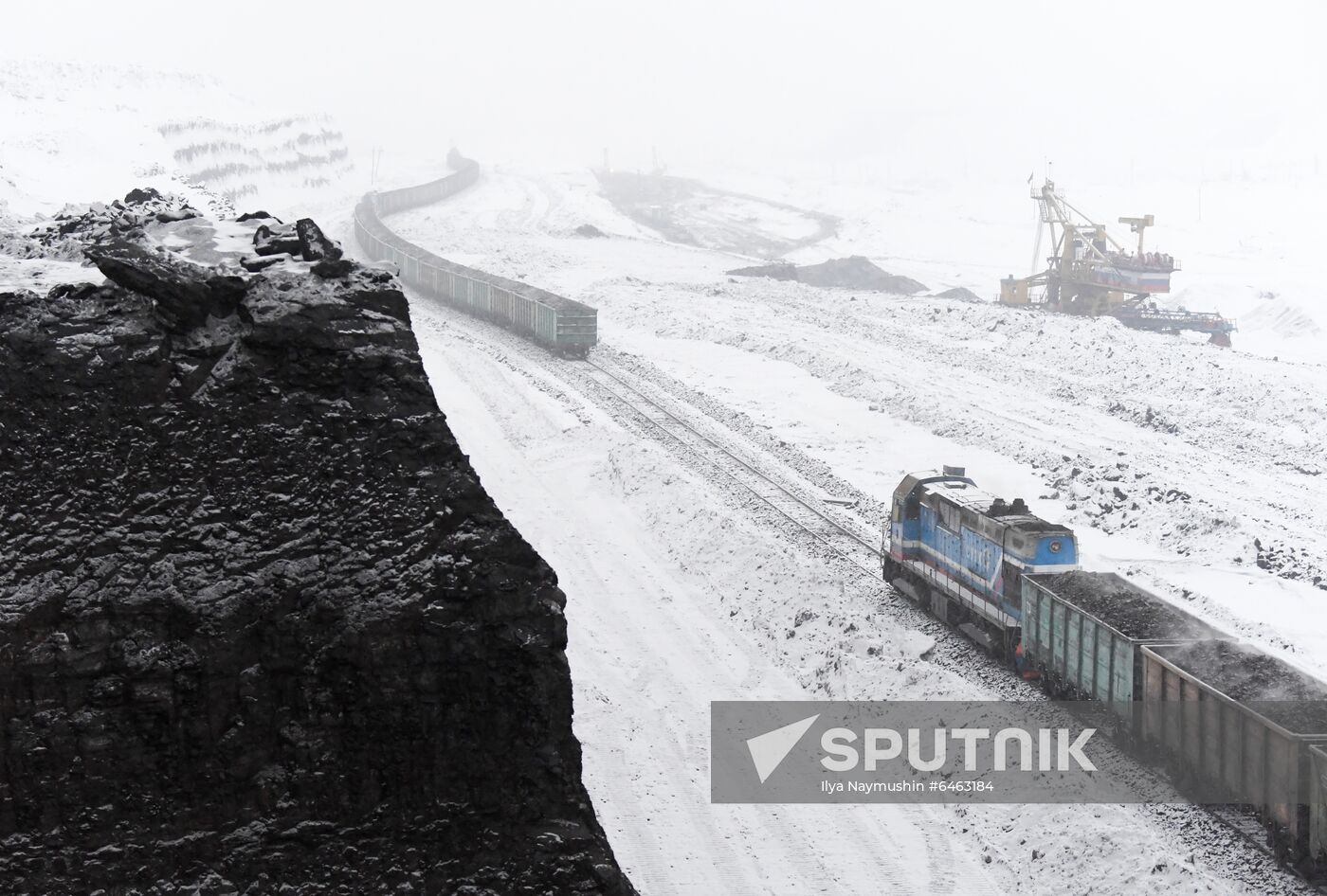 Russia Borodinsky Coal Mine