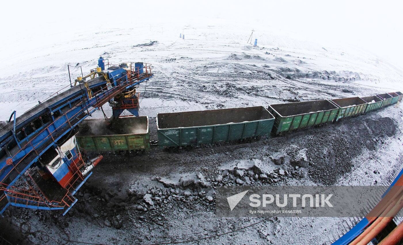 Russia Borodinsky Coal Mine