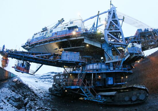Russia Borodinsky Coal Mine