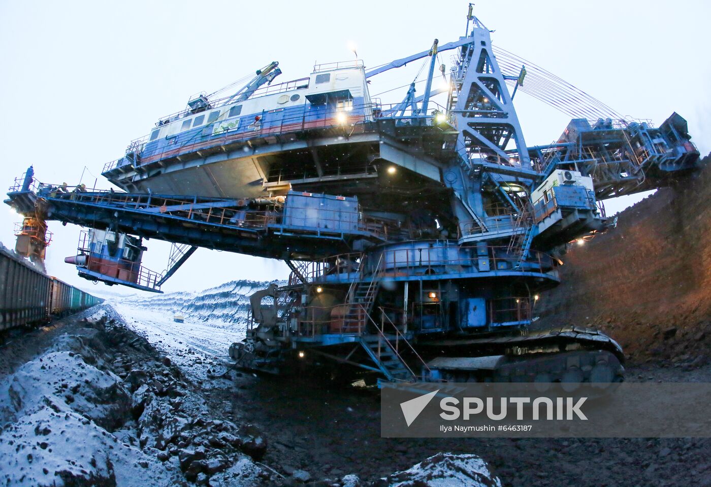 Russia Borodinsky Coal Mine