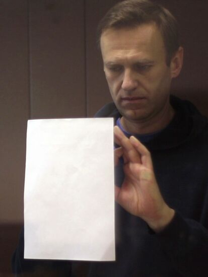 Russia Navalny Court 