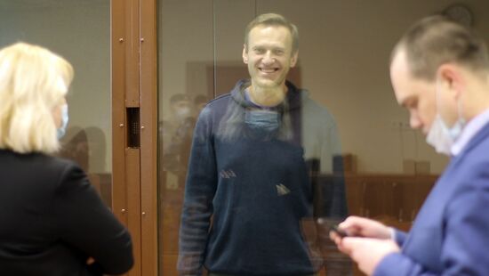 Russia Navalny Court 