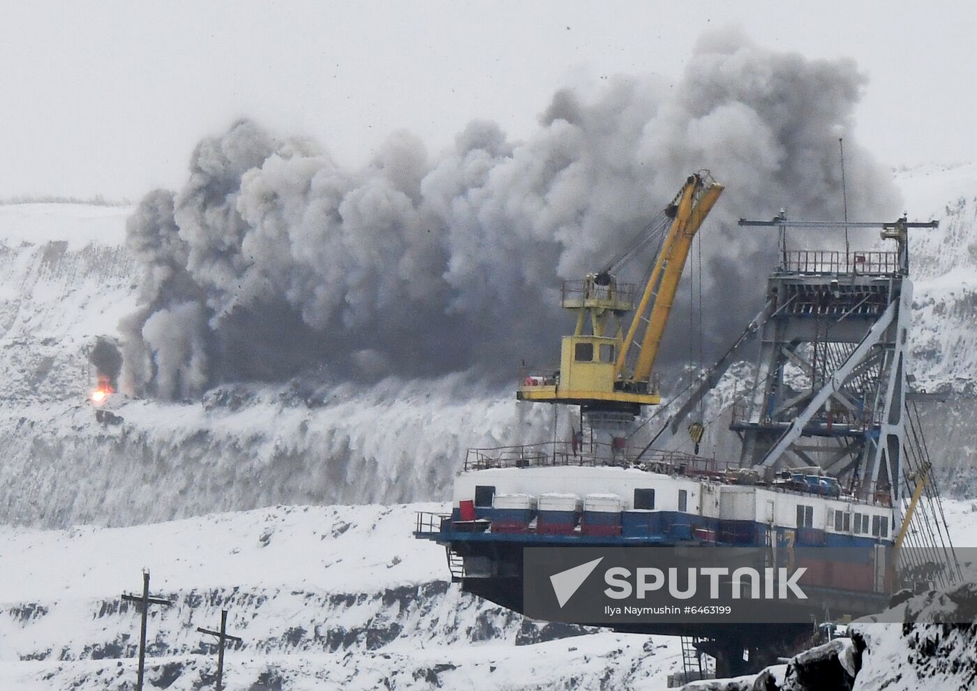 Russia Borodinsky Coal Mine