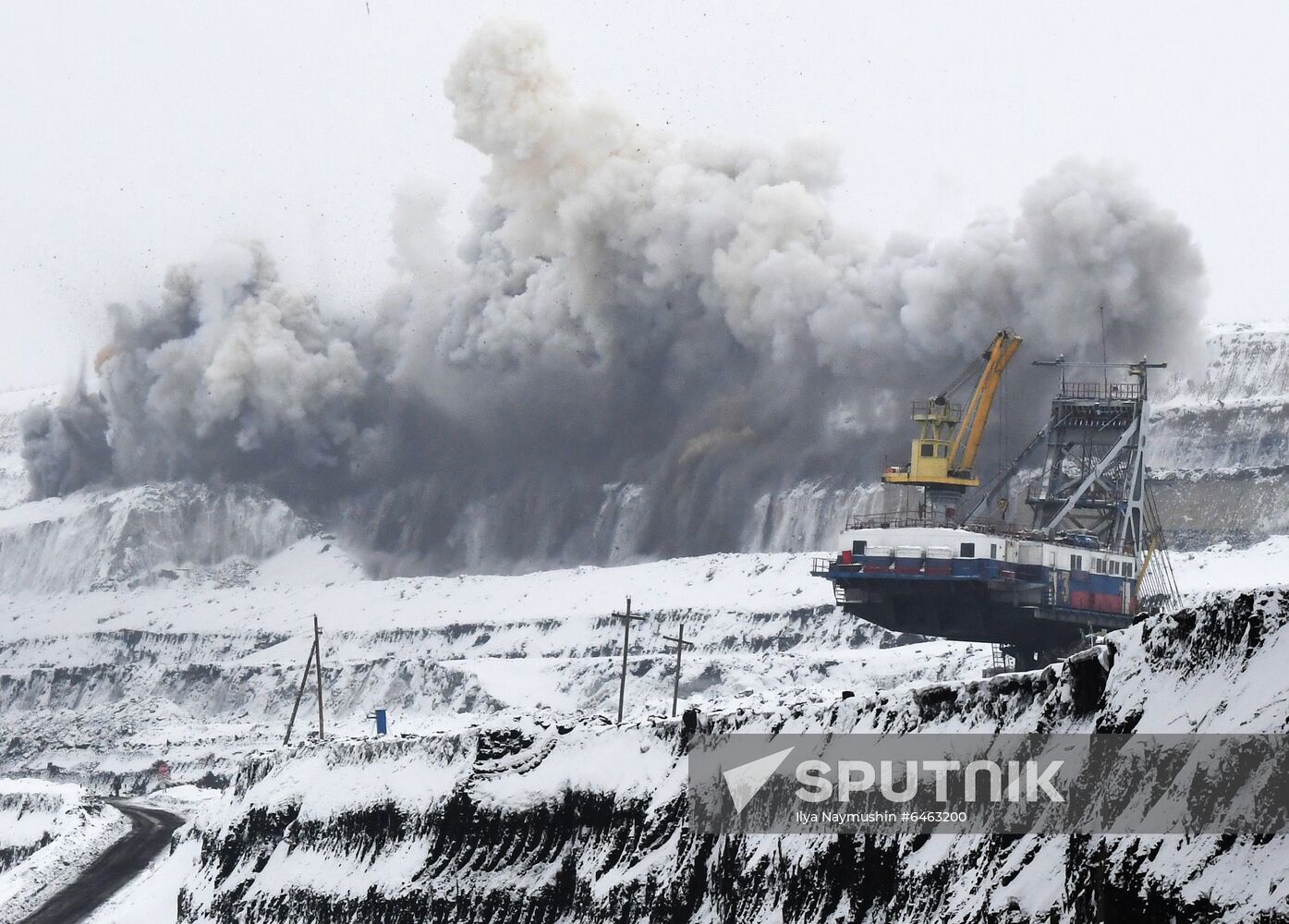 Russia Borodinsky Coal Mine