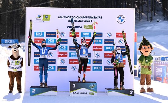 Slovenia Biathlon Worlds Women Individual