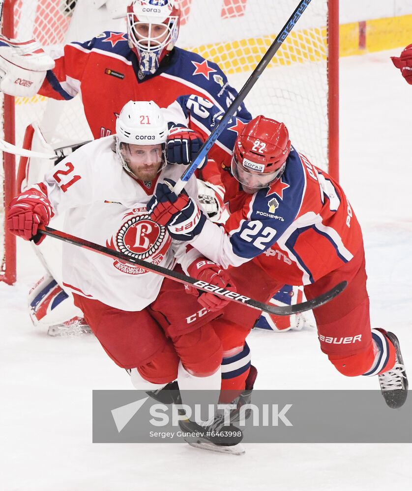 Russia Ice Hockey CSKA - Vityaz