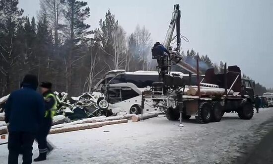 Russia Deadly Road Accident