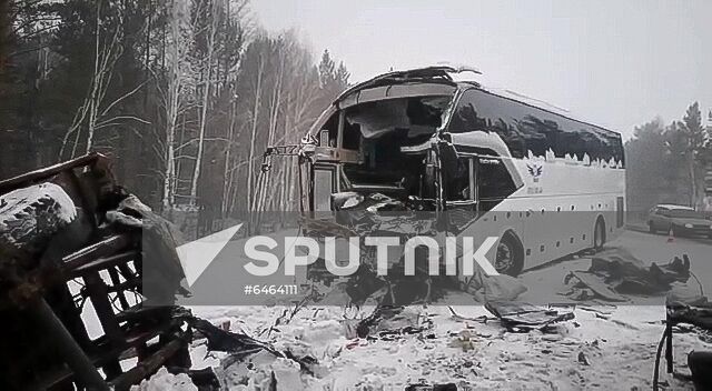 Russia Deadly Road Accident