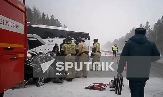 Russia Deadly Road Accident
