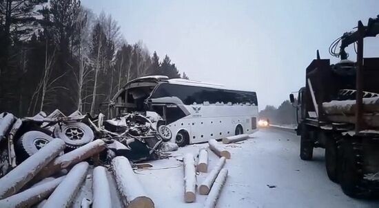 Russia Deadly Road Accident