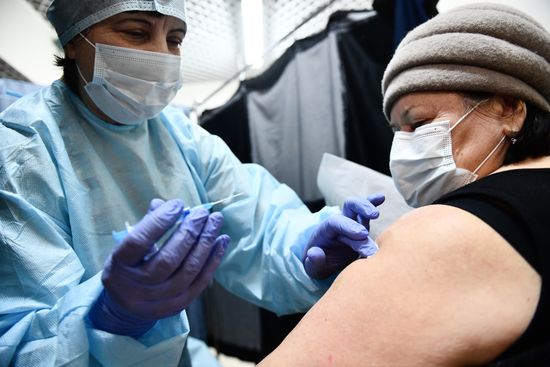 Russia Coronavirus Vaccination
