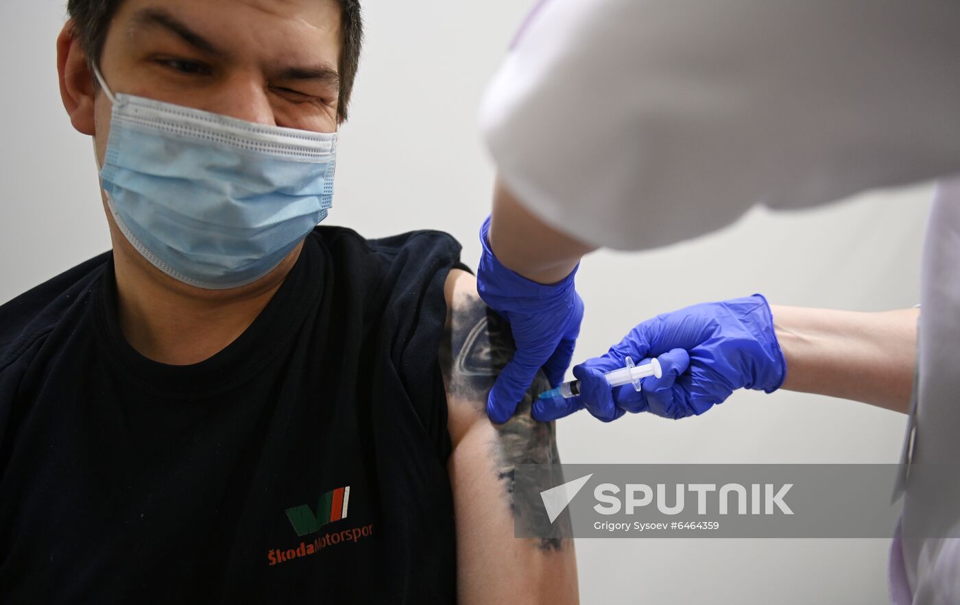 Russia Coronavirus Vaccination