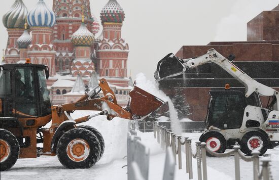 Russia Snowfall