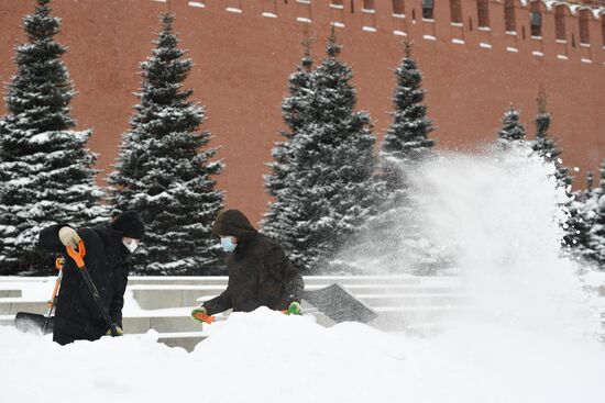 Russia Snowfall