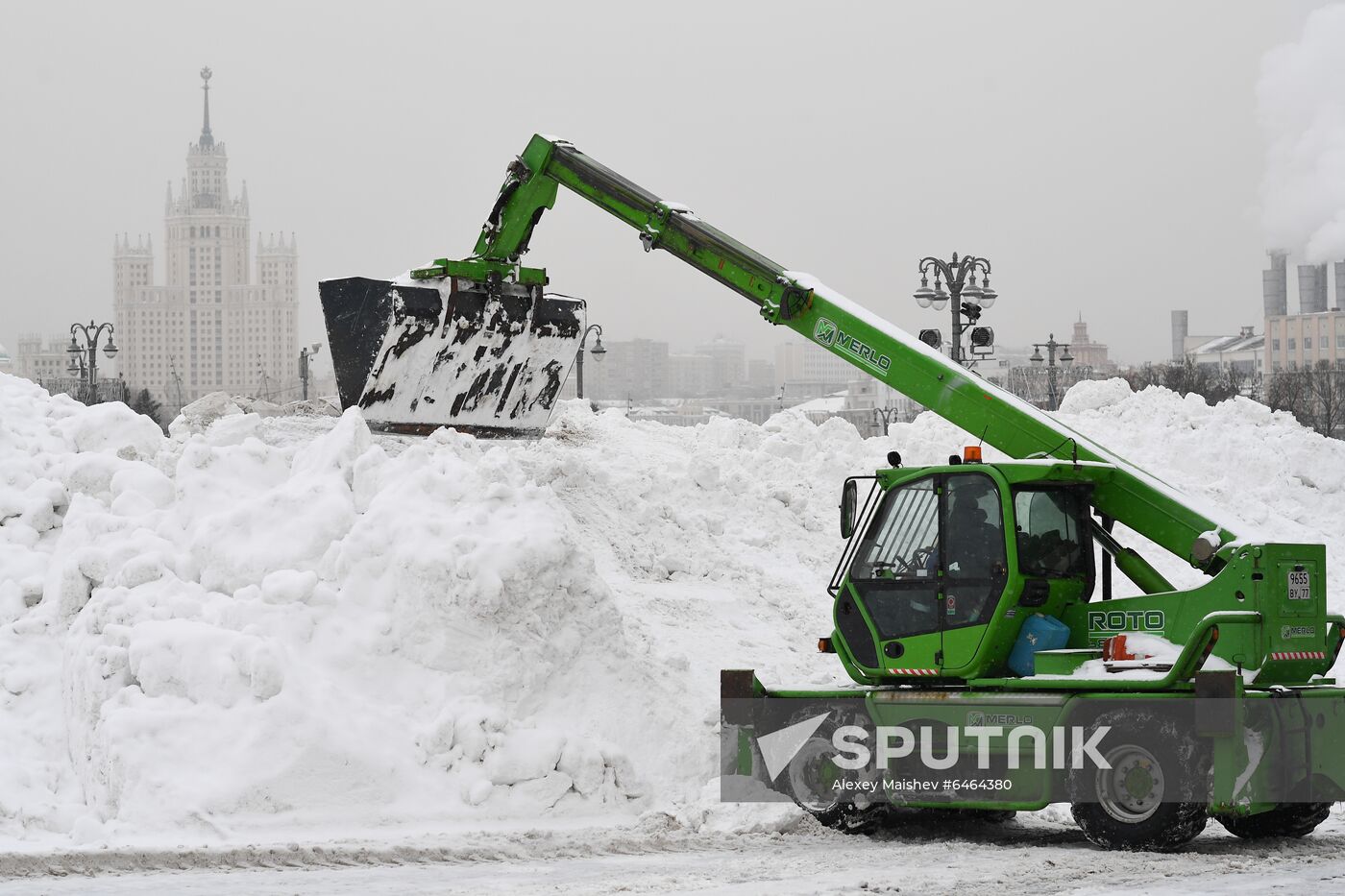 Russia Snowfall