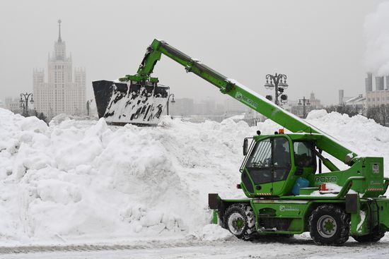 Russia Snowfall