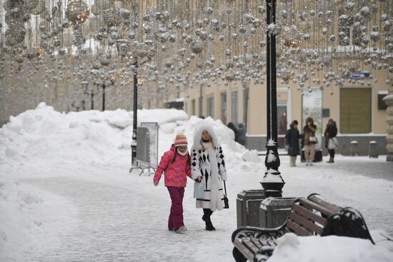 Russia Snowfall