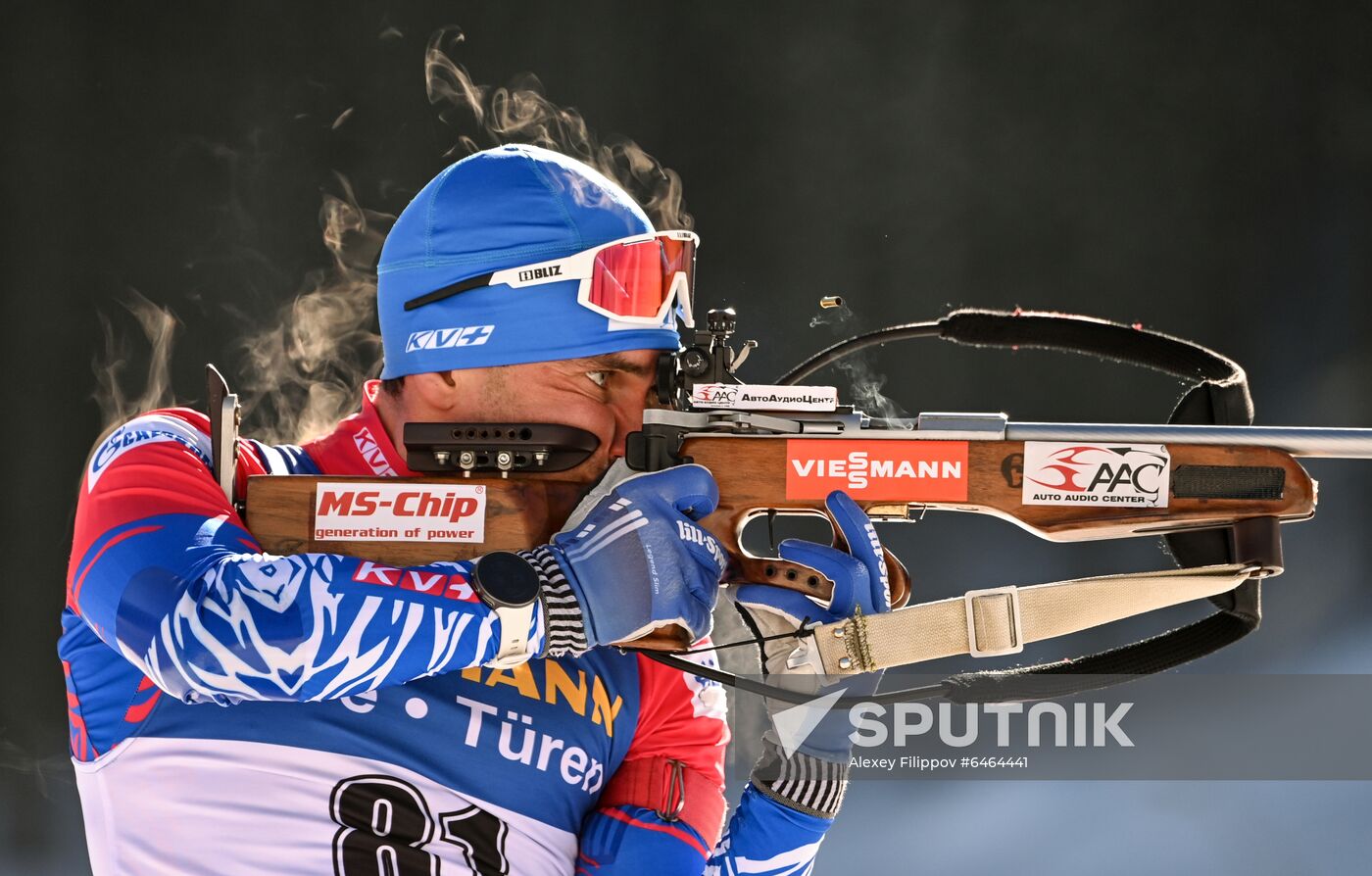 Slovenia Biathlon Worlds Men Individual