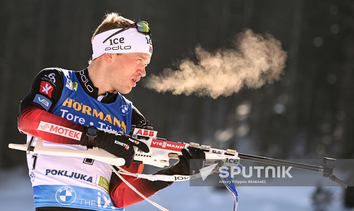 Slovenia Biathlon Worlds Men Individual