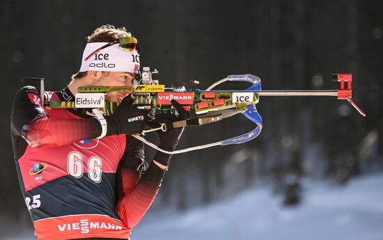 Slovenia Biathlon Worlds Men Individual
