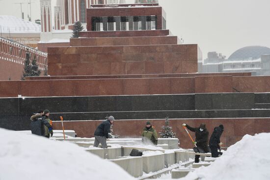 Russia Snowfall
