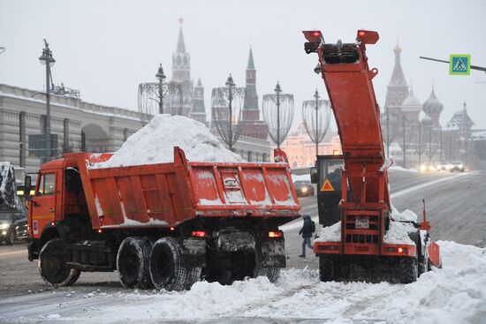 Russia Snowfall