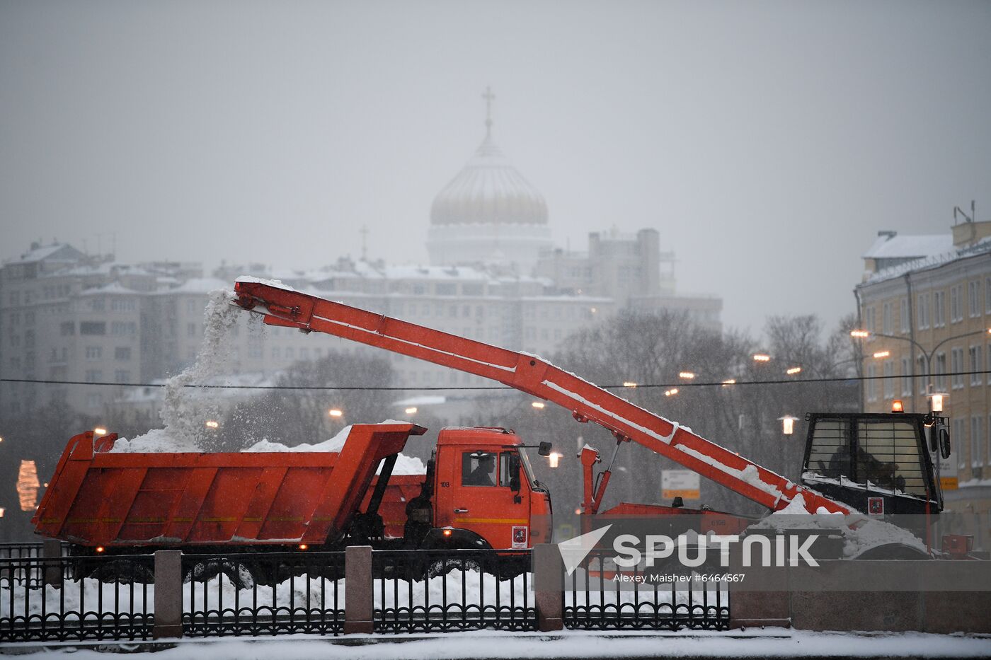 Russia Snowfall