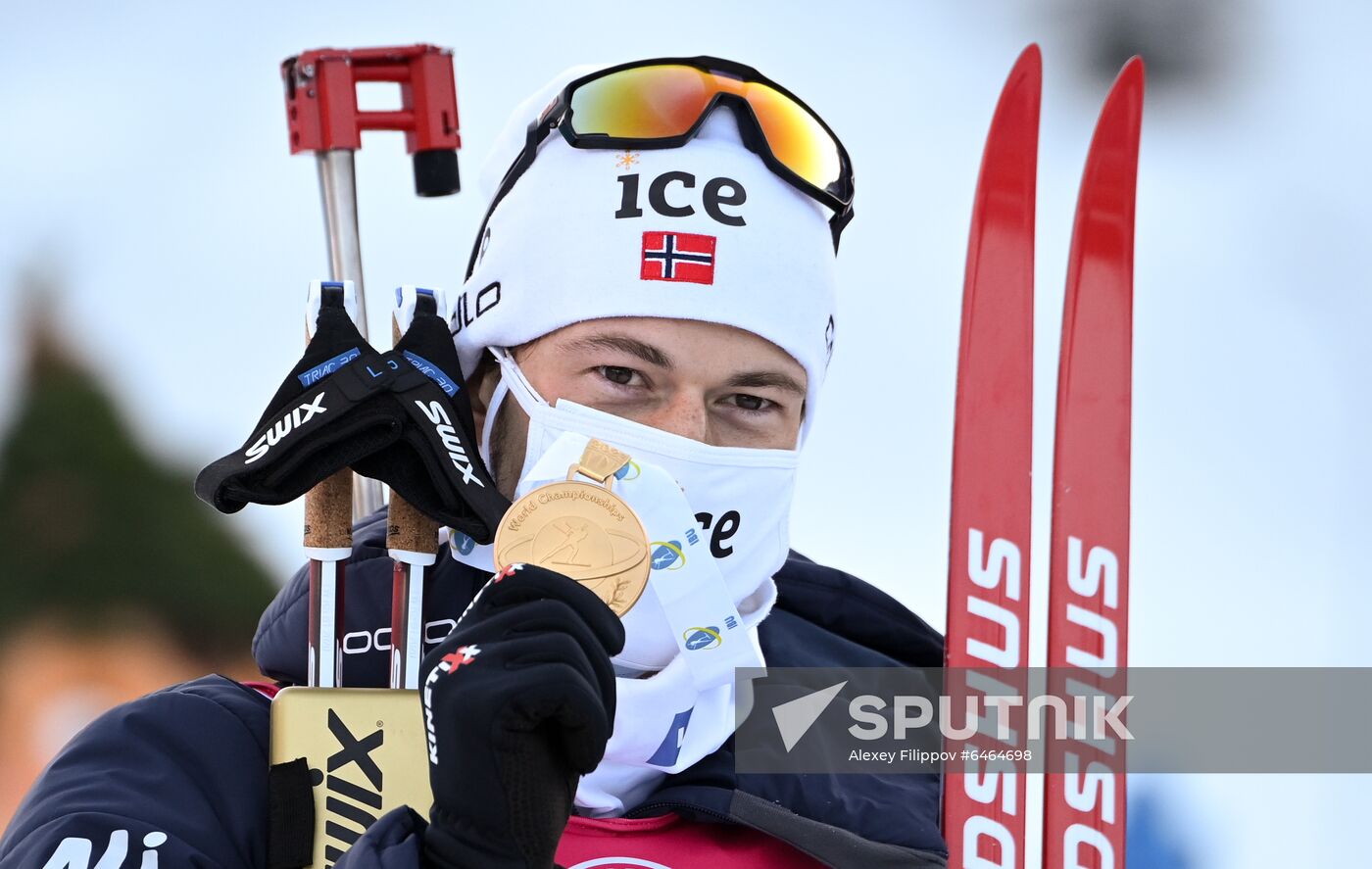Slovenia Biathlon Worlds Men Individual